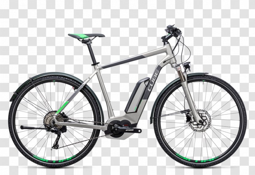 Cube Bikes Electric Bicycle Mountain Bike CUBE Cross Hybrid ONE 500 - Road Transparent PNG