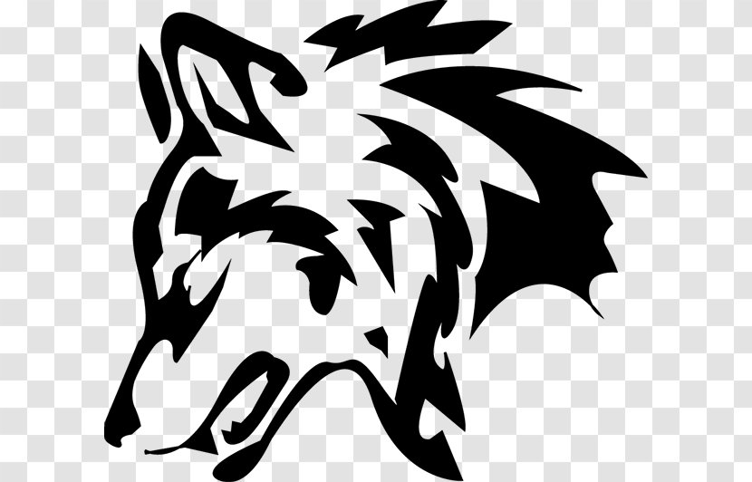 DEF CON Logo Gray Wolf - Drawing Transparent PNG
