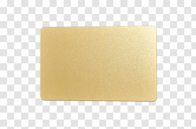 Gold Credit Card Metallic Color Yellow - Printer Transparent PNG