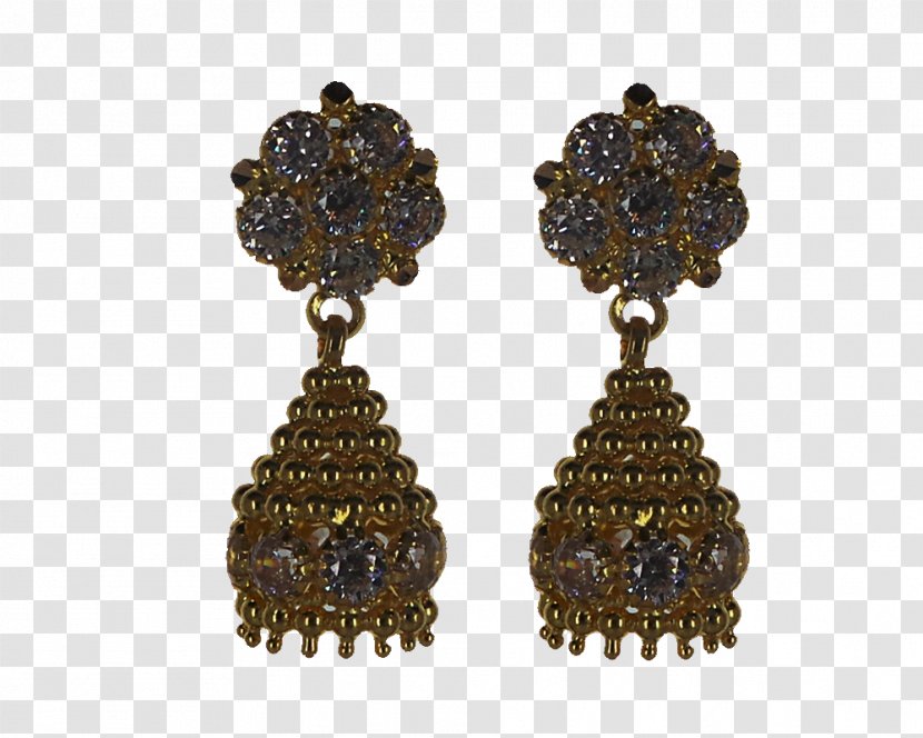 Earring Gold G. R. Thanga Maligai Jewellery Gemstone - Tree Transparent PNG