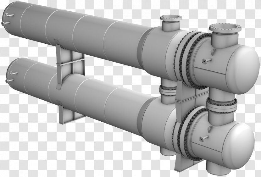 Pipe Furnace Shell And Tube Heat Exchanger Oil Refinery - Steel - Regenerative Transparent PNG