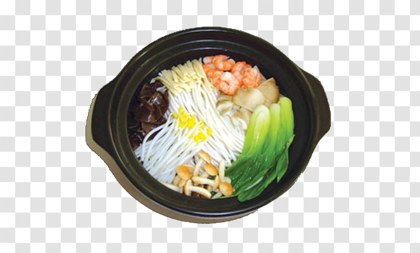 Yunnan Crossing The Bridge Noodles Food Udon - Platter - Rice Noodle Transparent PNG