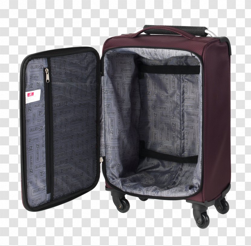Suitcase Hand Luggage Baggage Trunk - Textile Transparent PNG