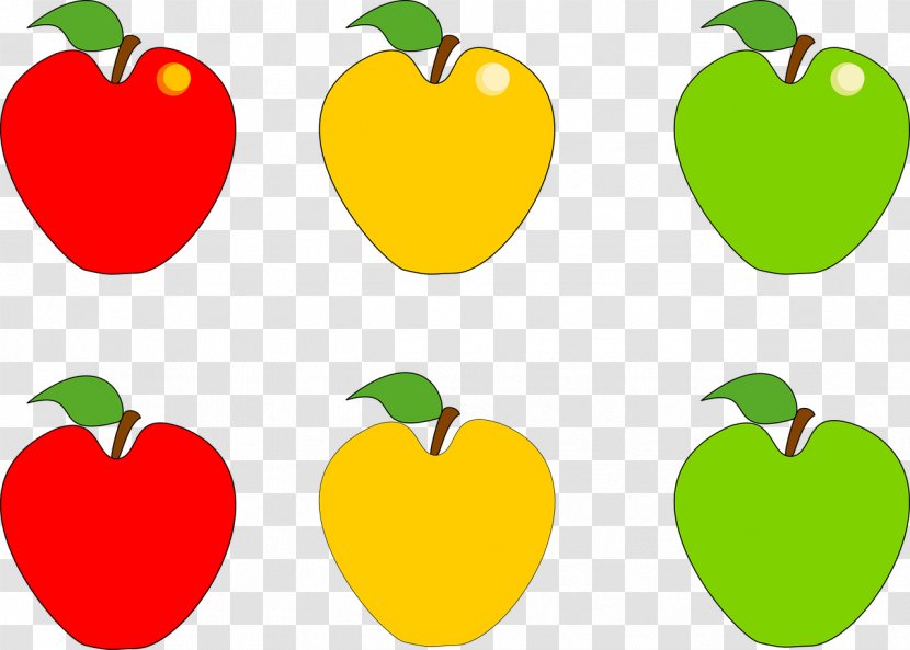 Apple Yellow Red Clip Art - Stockxchng - Variety Of Transparent PNG