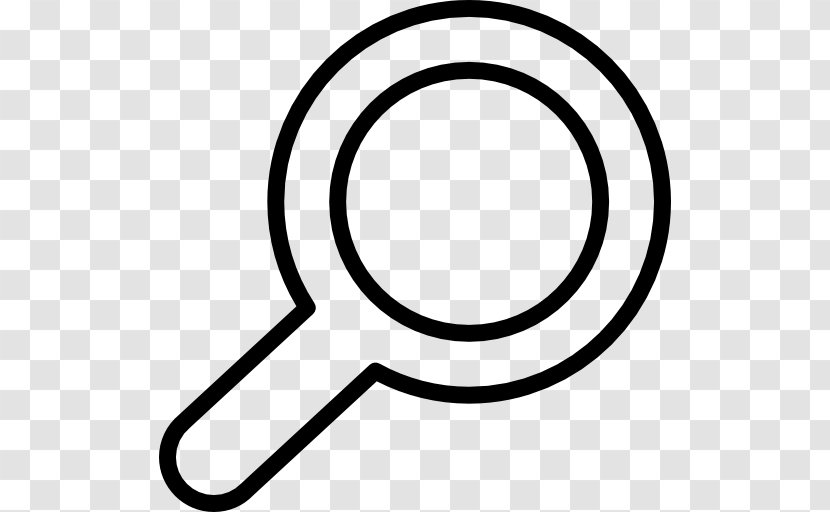 Magnifying Glass Search Box Clip Art - Line Transparent PNG