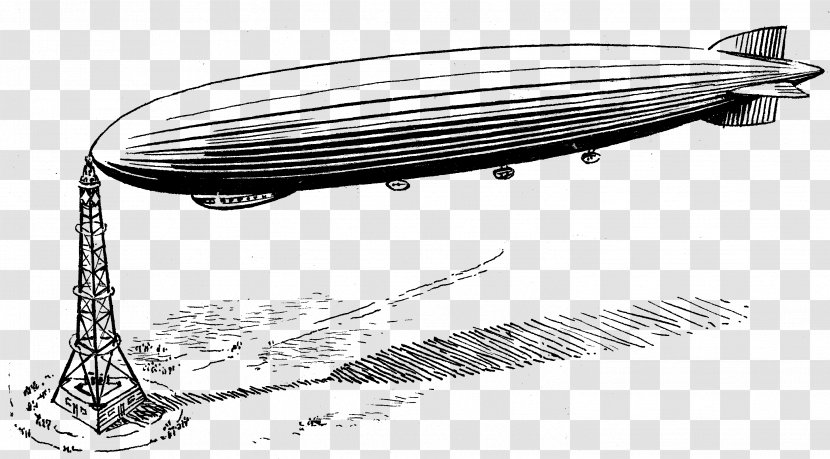 Zeppelin Rigid Airship - Wing - Automotive Design Transparent PNG