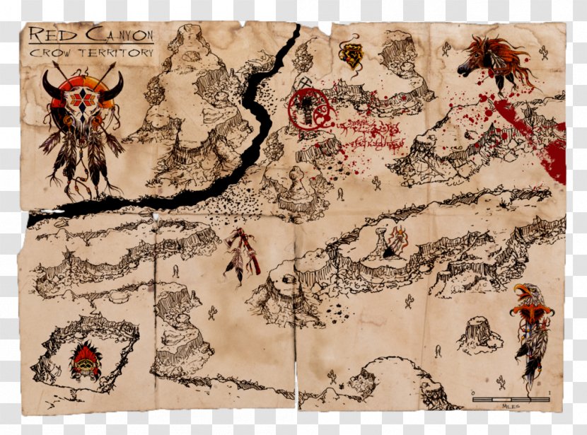 Talislanta Painting Digital Art Deadlands - Map Transparent PNG