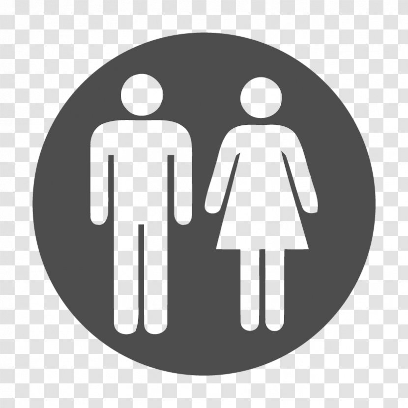 Public Toilet Sign Female Bathroom - Logo Transparent PNG