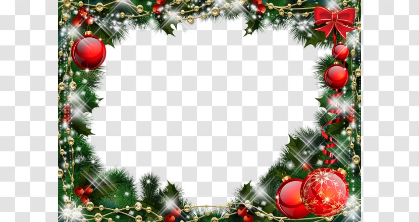 Christmas Ornament Tree - Conifer - Fantasy Frame Transparent PNG