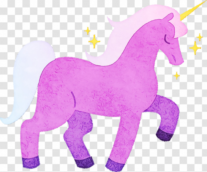 Mustang Unicorn M Pink M Lawn Yonni Meyer Transparent PNG