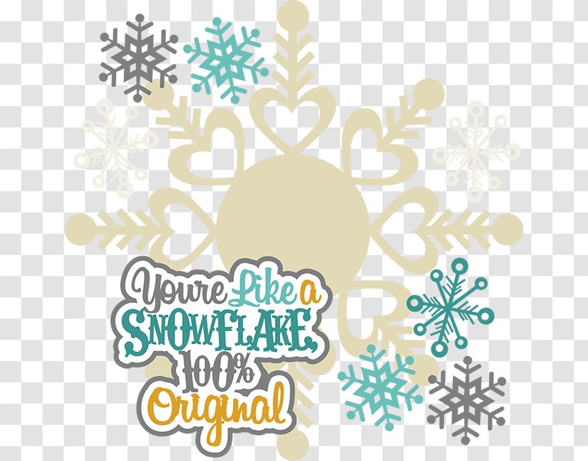Clip Art Digital Scrapbooking Snowflake - Owl Beach Transparent PNG