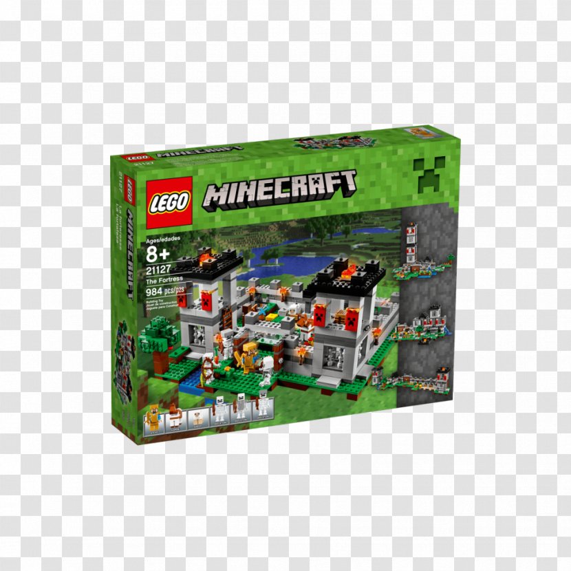 LEGO 21127 Minecraft The Fortress Lego Minifigure - Toy - Canada Transparent PNG