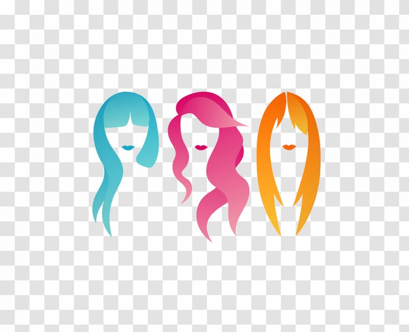 Wig Hairstyle Euclidean Vector - Cartoon - Hairdressing Transparent PNG
