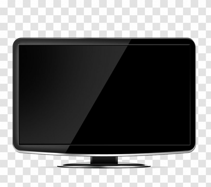 Computer Monitor LCD Television Display Device Icon - Output Transparent PNG