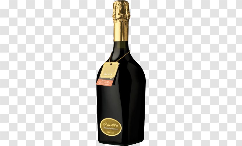 Lambrusco Sparkling Wine Champagne Red Transparent PNG