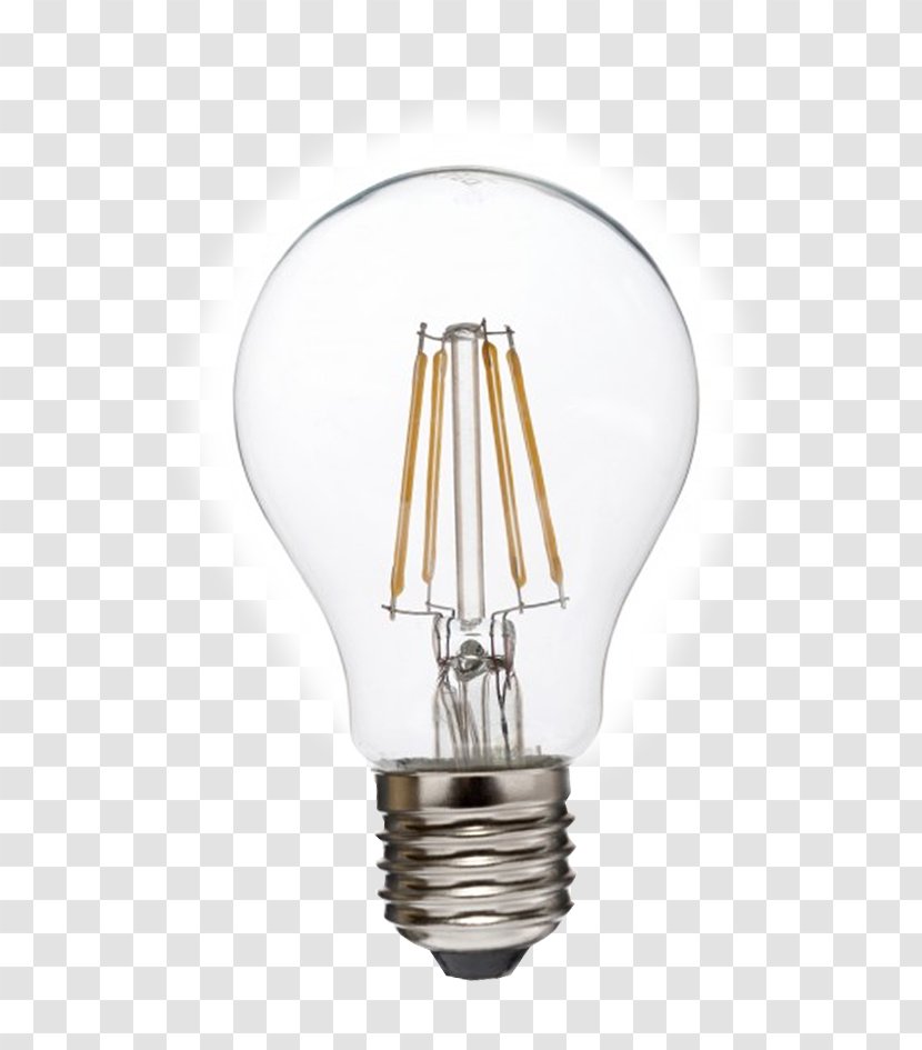 Incandescent Light Bulb LED Filament Lamp - Electric Transparent PNG