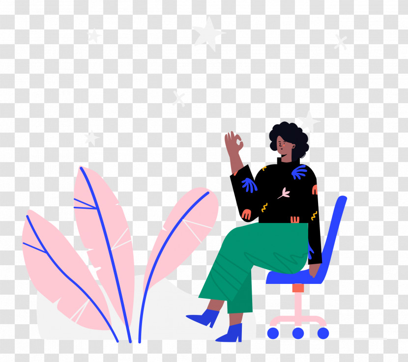 Coffee Time Woman Lady Transparent PNG