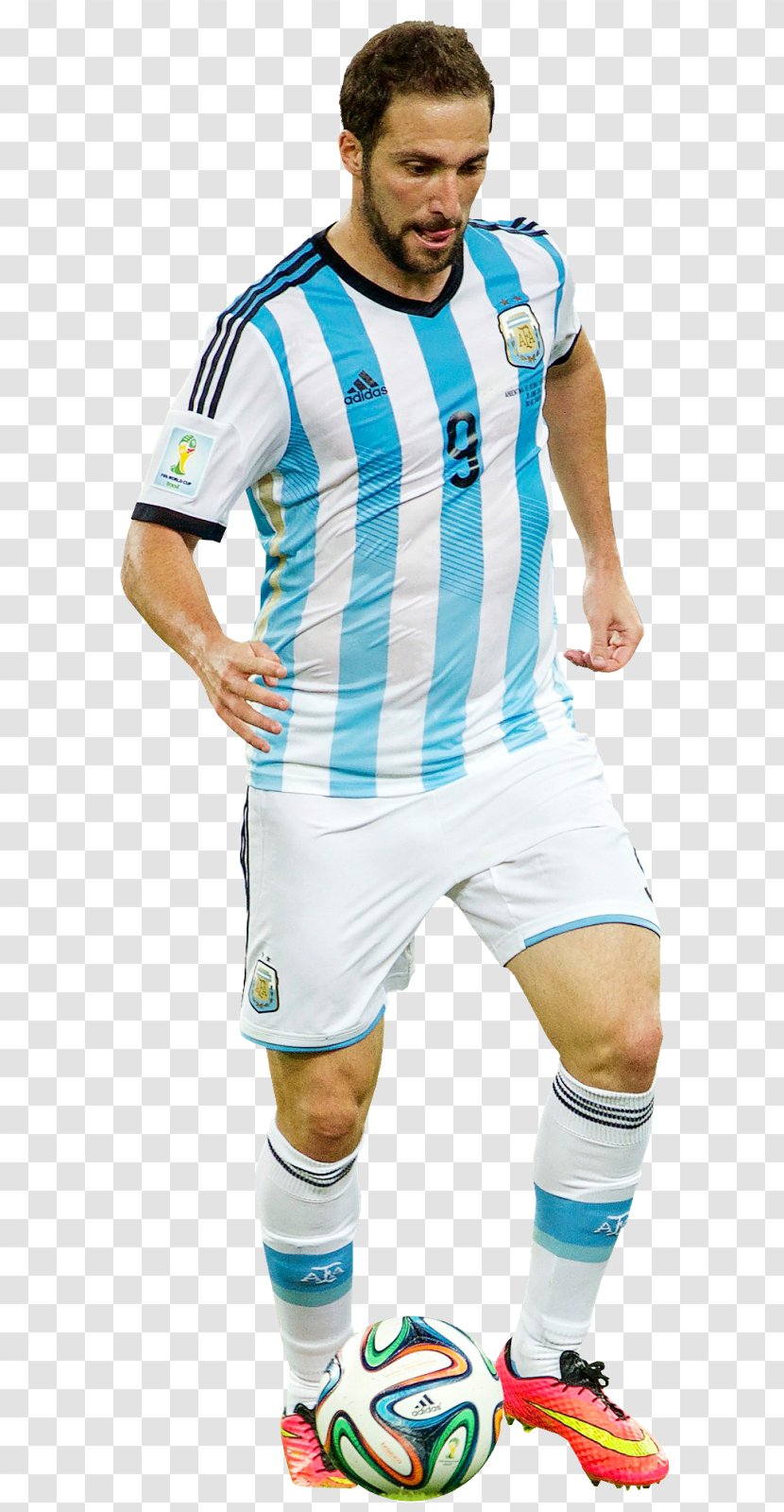 Messi Cartoon - World Cup - Player Shorts Transparent PNG