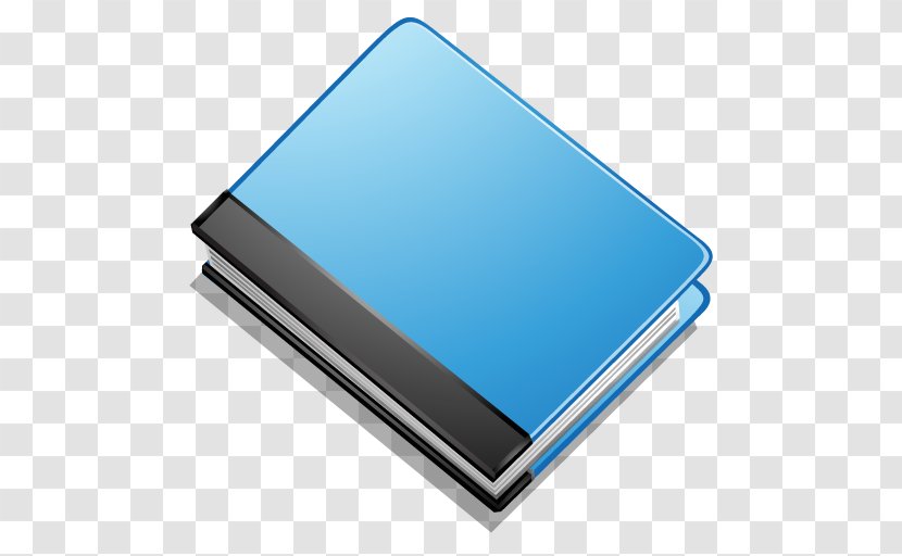 Address Book - Blue Exam - Books Transparent PNG