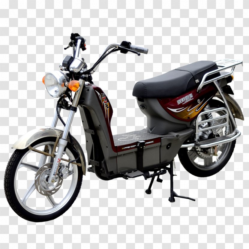 Motorized Scooter Freight Bicycle Electric - Motorcycles And Scooters Transparent PNG