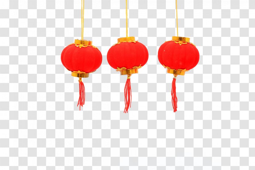 Lantern Festival Chinese New Year - Red Lanterns Transparent PNG