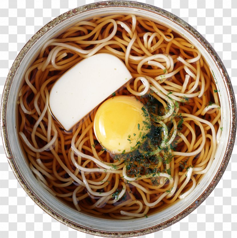 Breakfast Japanese Cuisine Ramen Chahan Udon - Egg - Noodles Transparent PNG