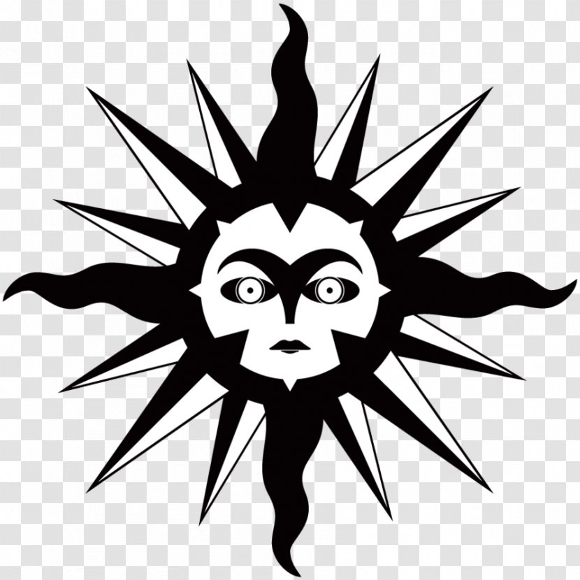 Argentina Abziehtattoo Body Art Clip - Smiling Sun - Tattoo Transparent PNG