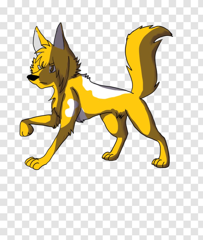 Cat Red Fox Cartoon Tail Character - Fiction Transparent PNG