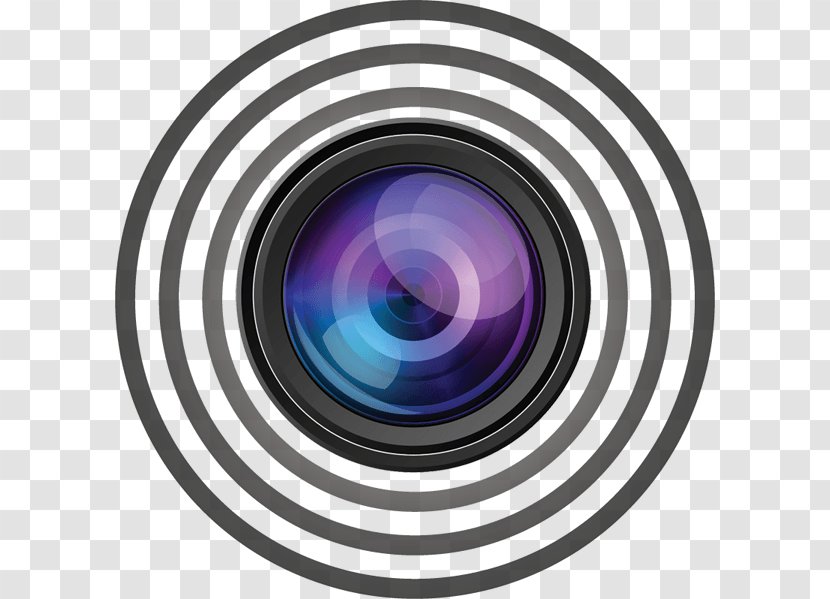 Photographic Film Camera Lens Photography Clip Art - Silhouette - Sound Wave Transparent PNG