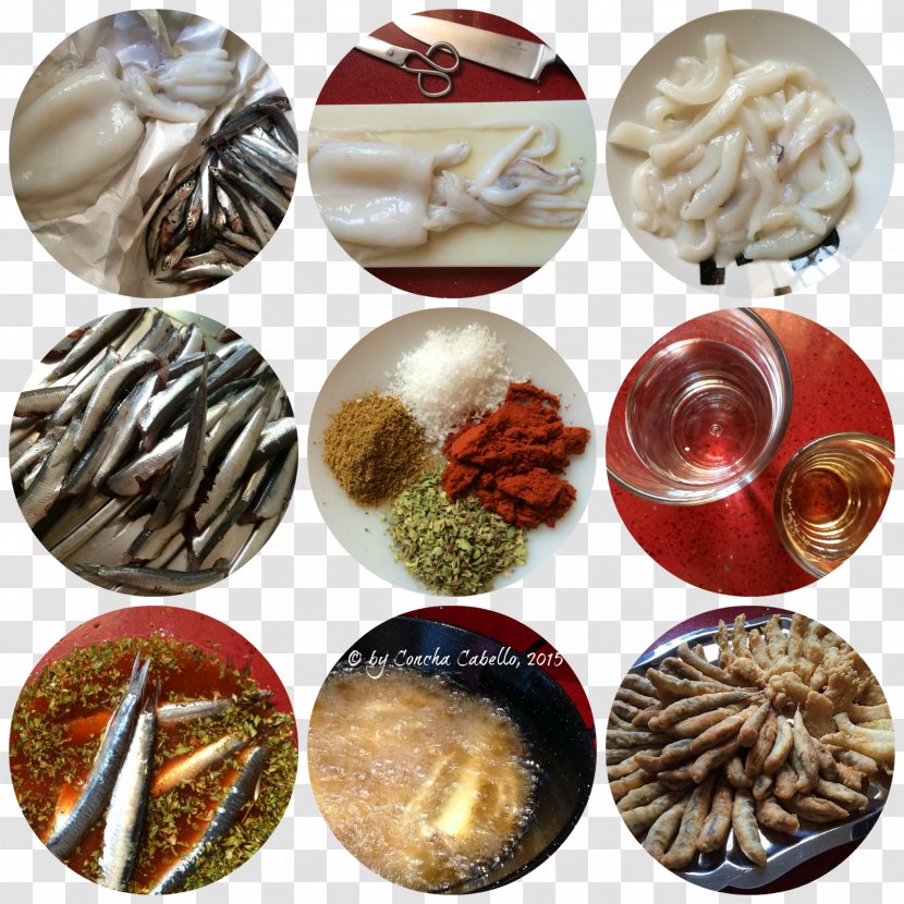 Boquerones En Vinagre Adobo Table Cuttlefish Ingredient - Frying Transparent PNG