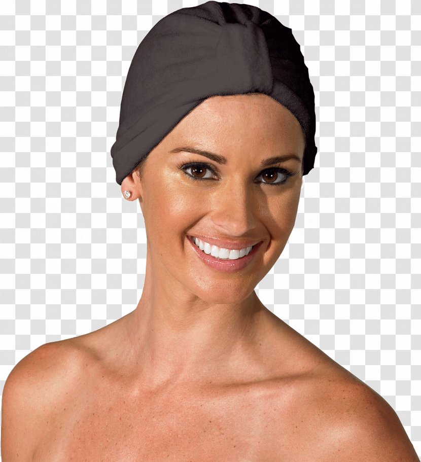 Swim Cartoon - Beanie - Ear Black Hair Transparent PNG