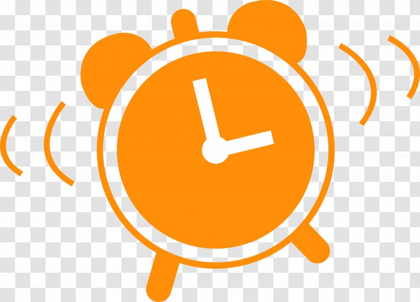 Alarm Clock Google Images - Orange Simple Decoration Pattern Transparent PNG