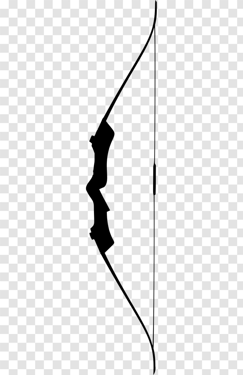 Archery Clip Art - Black And White - Arrow Transparent PNG