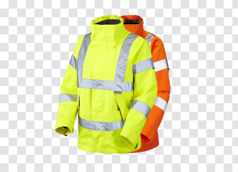 High-visibility Clothing Hoodie Jacket Sizes - Iso 20471 - Hannaford Transparent PNG