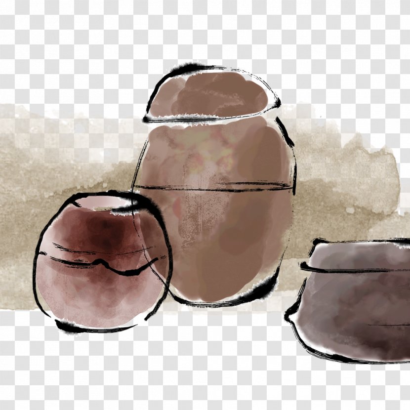 Download Jar - Vase - Ink Transparent PNG