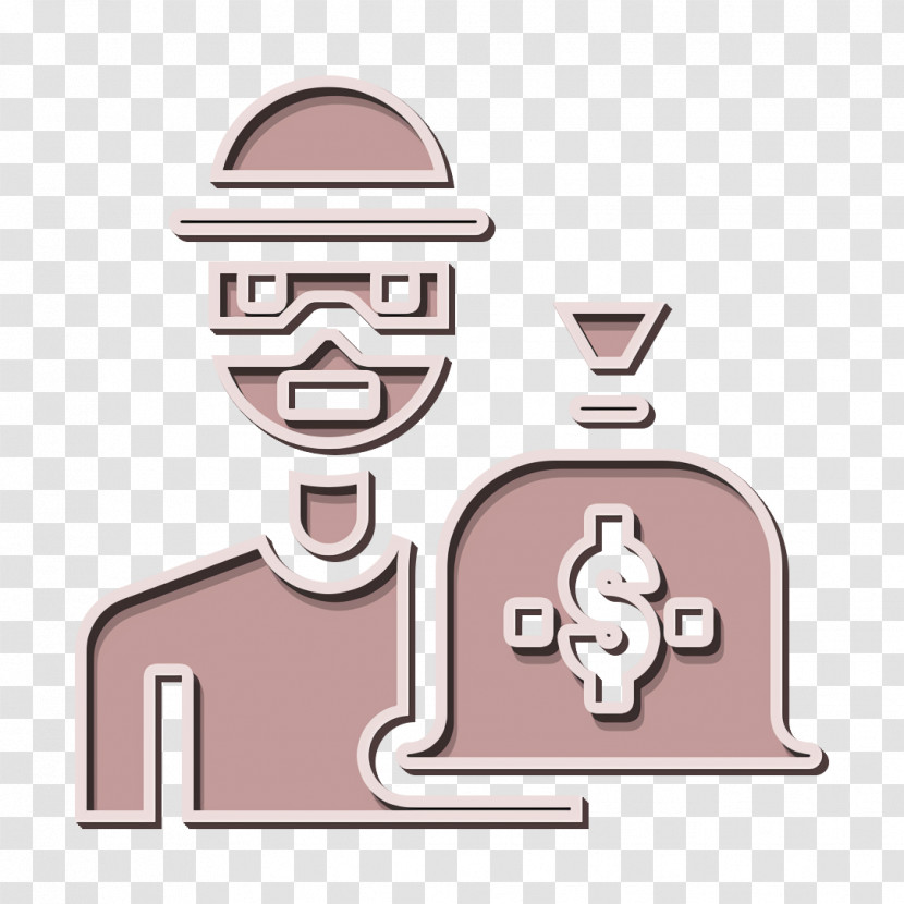 Thief Icon Crime Icon Robber Icon Transparent PNG