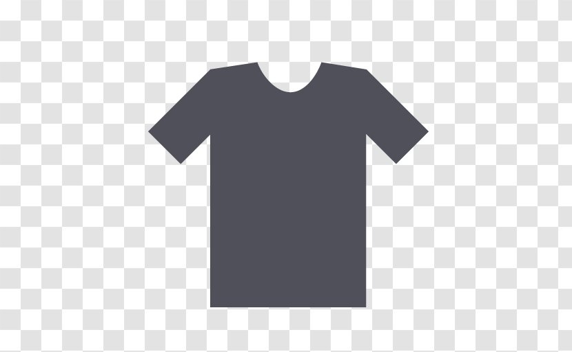 T-shirt Sleeve Shoulder Logo - Black - Clothes Transparent PNG