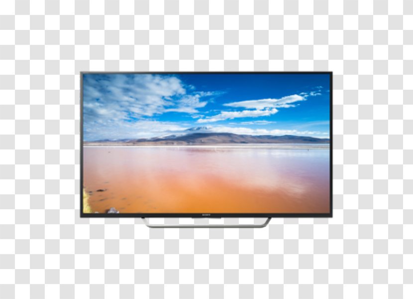 LED-backlit LCD Smart TV 4K Resolution Sony Bravia - Highdefinition Television Transparent PNG