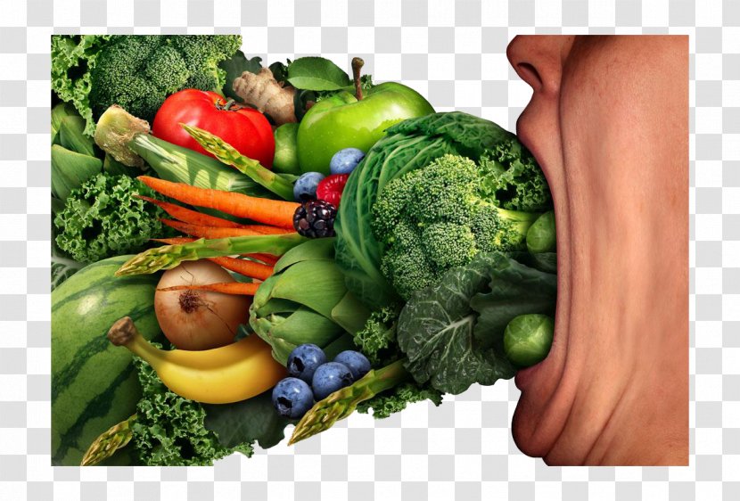 Eating Healthy Diet Fruit - Nutrition - Mouth To Eat Vegetables Transparent PNG