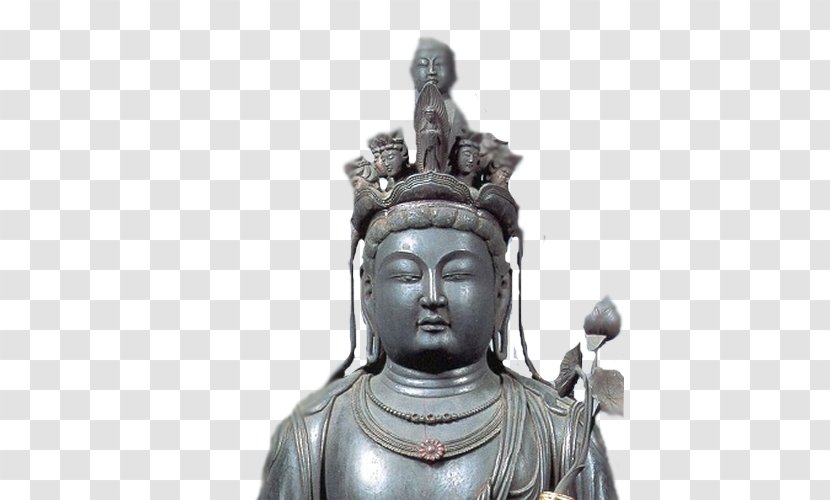 Gautama Buddha Dōmyō-ji Ekadaśamukha Guanyin Bodhisattva - Buddhist Temple - Esculturas De Cantera Transparent PNG