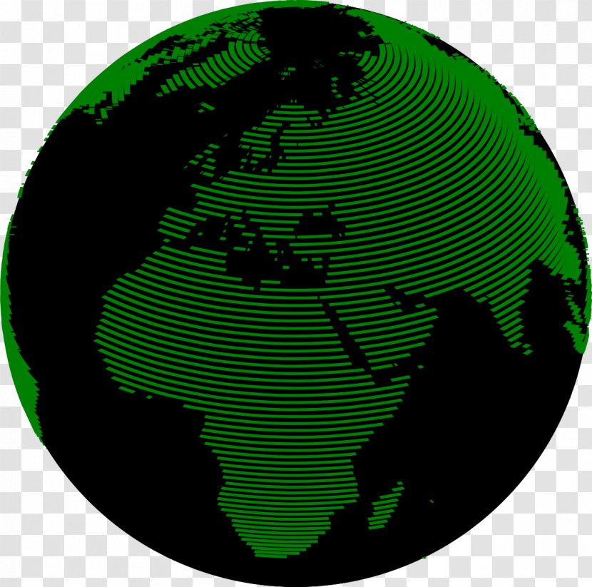 Green Geography Font - Earth Cartoon Transparent PNG
