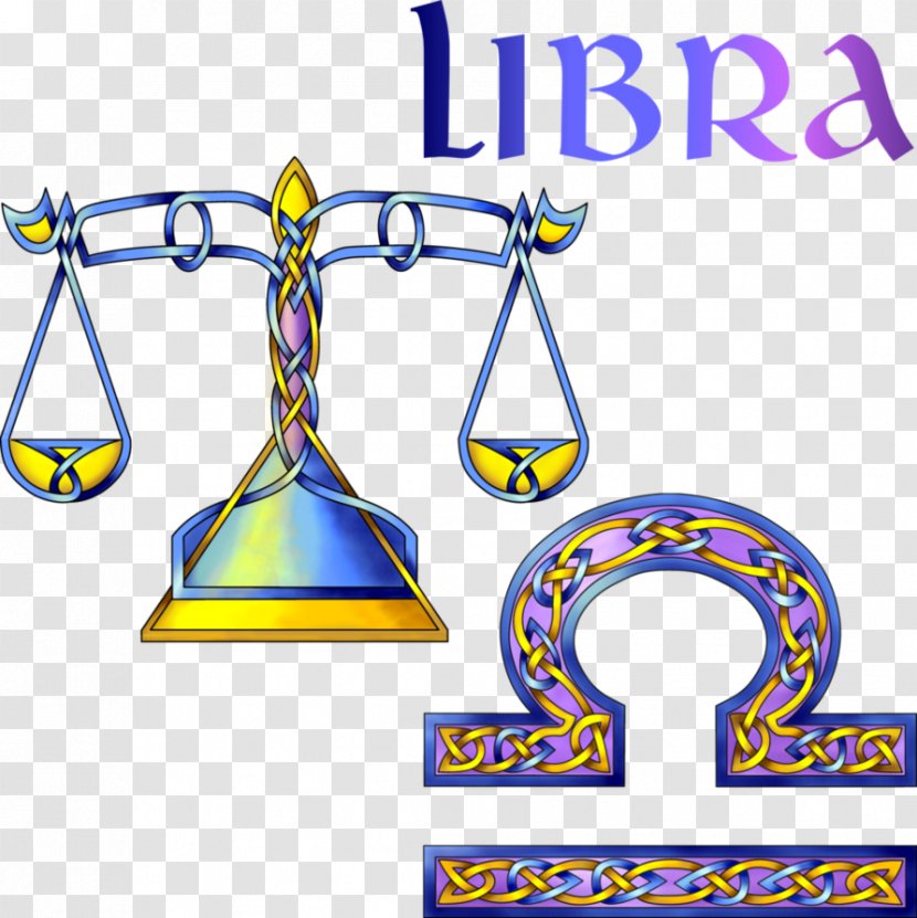 Libra Celts Astrological Sign Symbol - Point Transparent PNG