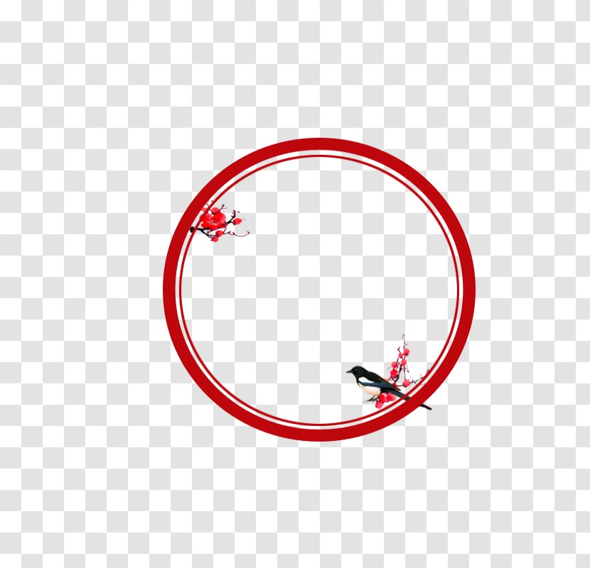 Circle Red Computer File - Area - Classical Transparent PNG