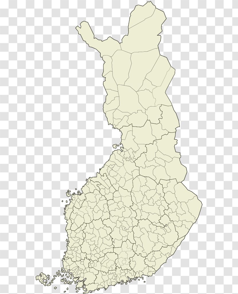 Salo Raahe Sub-regions Of Finland Comunele Finlandei Karelia - Regional State Administrative Agency - Map Transparent PNG