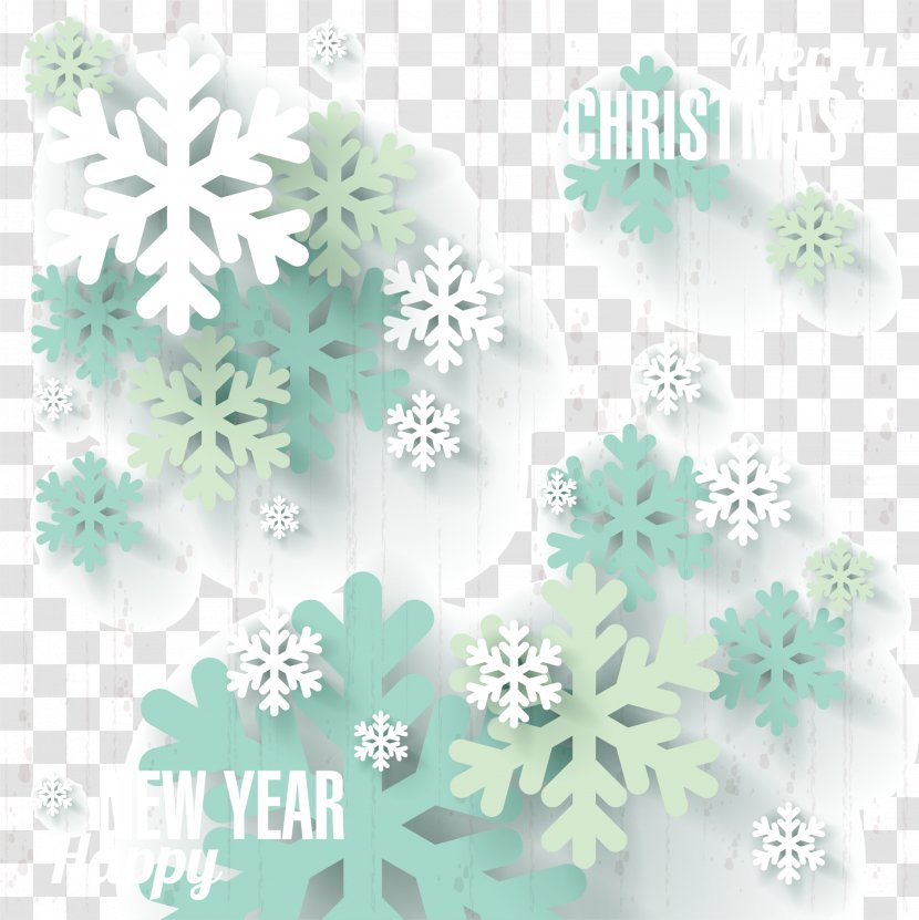 Snowflake Euclidean Vector Winter - Weather - Decoration Transparent PNG