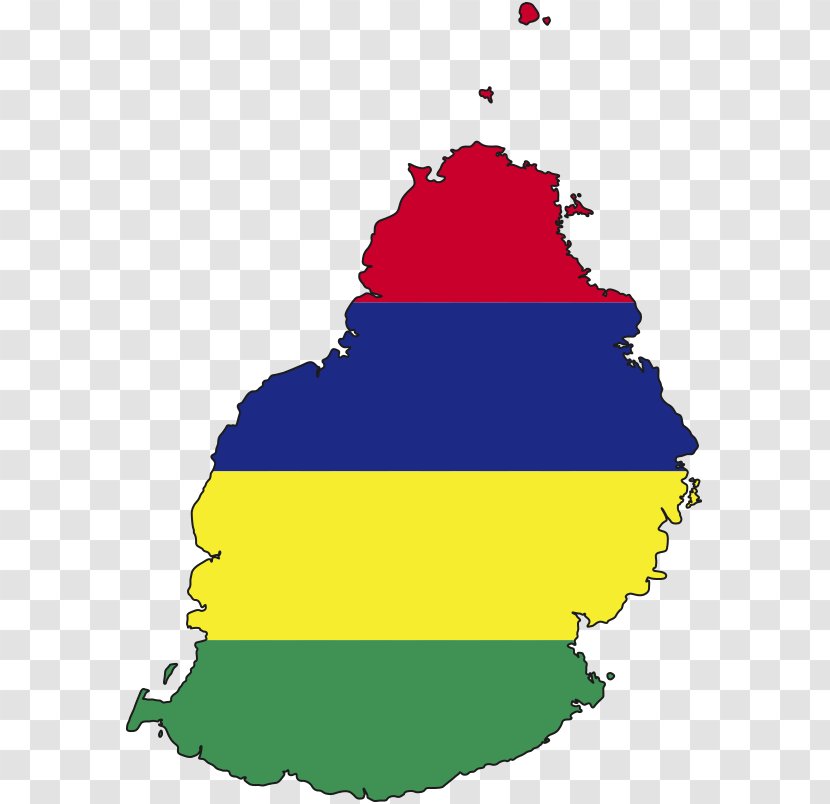 Port Louis World Map Vector Flag Of Mauritius - Blank Transparent PNG