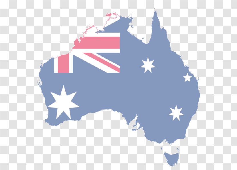 Flag Of Australia Map National Transparent PNG