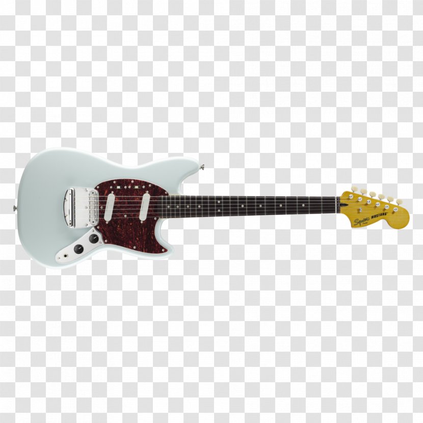 Fender Mustang Bass Squier Guitar Musical Instruments - Bridge - Folk Custom Transparent PNG