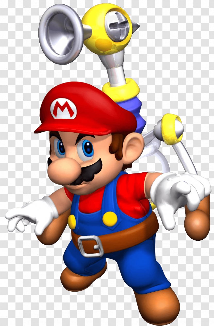 Super Mario Sunshine 64 World 2: Yoshi's Island Bros. - Plumber Transparent PNG