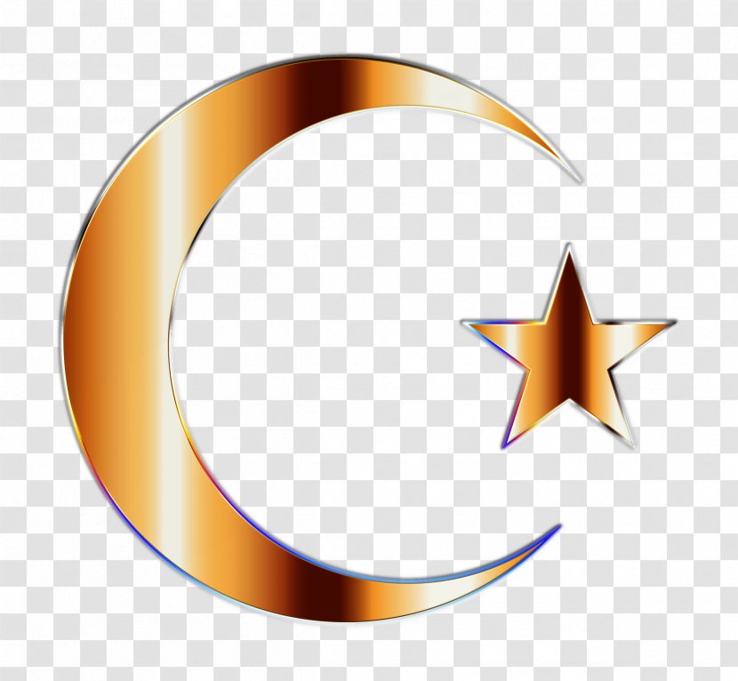 Star And Crescent Lunar Phase Moon Clip Art Transparent PNG